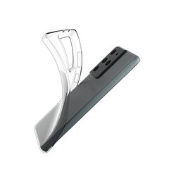 Чехол Ultra Clear Gel TPU для Samsung Galaxy S21 Ultra 5G, 0.5 мм, прозрачный цена и информация | Чехлы для телефонов | kaup24.ee