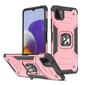 Wozinsky Ring Armor Case Kickstand Tough Rugged Cover for Samsung Galaxy A22 4G pink (Pink) цена и информация | Telefoni kaaned, ümbrised | kaup24.ee