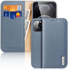 Dux Ducis Hivo Genuine Leather Bookcase type case for iPhone 13 Pro Max blue (Light blue || Niebieski) hind ja info | Telefoni kaaned, ümbrised | kaup24.ee