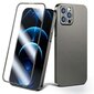 Joyroom 360 Full Case front and back cover for iPhone 13 + tempered glass screen protector grey (JR-BP927 tranish) (Grey) hind ja info | Telefoni kaaned, ümbrised | kaup24.ee