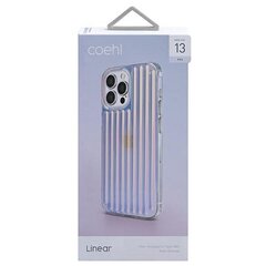 Чехол Uniq Coehl Linear для iPhone 13 Pro / 13, серебряный цена и информация | Чехлы для телефонов | kaup24.ee