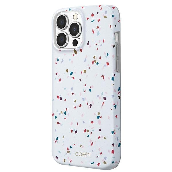 Uniq case Coehl Terrazzo iPhone 13 Pro / 13 6.1 &quot;white / natural white цена и информация | Telefoni kaaned, ümbrised | kaup24.ee