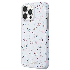 Uniq case Coehl Terrazzo iPhone 13 Pro Max 6.7 &quot;white / natural white hind ja info | Telefoni kaaned, ümbrised | kaup24.ee