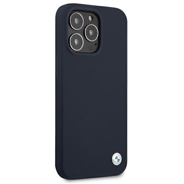 Case BMW BMHCP13LSILNA iPhone 13 Pro / 13 6.1 &quot;navy / navy hardcase Silicone Signature hind ja info | Telefoni kaaned, ümbrised | kaup24.ee