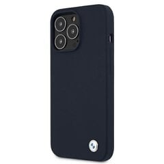 Case BMW BMHCP13LSILNA iPhone 13 Pro / 13 6.1 &quot;navy / navy hardcase Silicone Signature цена и информация | Чехлы для телефонов | kaup24.ee