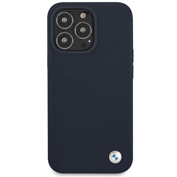 Case BMW BMHCP13XSILNA iPhone 13 Pro Max 6.7 &quot;navy blue / hardcase Silicone Signature цена и информация | Telefoni kaaned, ümbrised | kaup24.ee