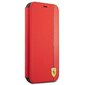 Ferrari FESAXFLBKP13MRE iPhone 13 6.1 &quot;red / red book On Track Carbon Stripe hind ja info | Telefoni kaaned, ümbrised | kaup24.ee
