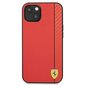 Ferrari FESAXHCP13SRE iPhone 13 mini 5,4 &quot;red / red hardcase On Track Carbon Stripe hind ja info | Telefoni kaaned, ümbrised | kaup24.ee