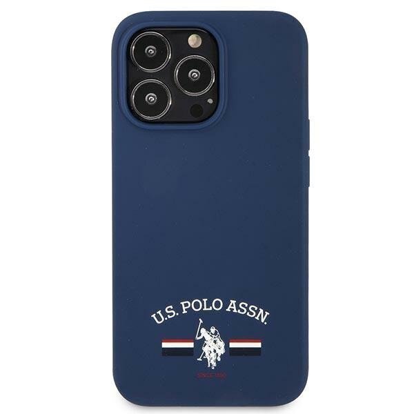 US Polo USHCP13LSFGV iPhone 13 Pro / 13 6.1 &quot;navy blue / navy Silicone Collection цена и информация | Telefoni kaaned, ümbrised | kaup24.ee