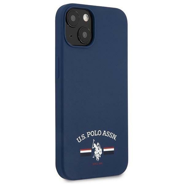 US Polo USHCP13MSFGV iPhone 13 6.1 &quot;navy blue / navy Silicone Collection hind ja info | Telefoni kaaned, ümbrised | kaup24.ee