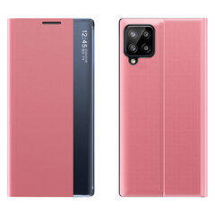 Sleep Case Bookcase Type Case with Smart Window for Samsung Galaxy A22 4G pink (Pink) цена и информация | Чехлы для телефонов | kaup24.ee