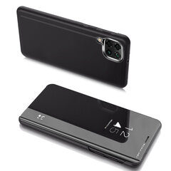 Clear View Case cover for Samsung Galaxy A22 4G black (Black) цена и информация | Чехлы для телефонов | kaup24.ee