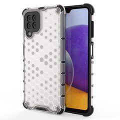Honeycomb Case armor cover with TPU Bumper for Samsung Galaxy A22 4G transparent (Transparent) цена и информация | Чехлы для телефонов | kaup24.ee