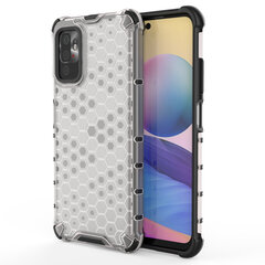 Honeycomb Case armor cover with TPU Bumper for Xiaomi Redmi Note 10 5G / Poco M3 Pro transparent цена и информация | Чехлы для телефонов | kaup24.ee