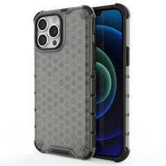 Honeycomb Case armor cover with TPU Bumper for iPhone 13 Pro Max black (Black) цена и информация | Чехлы для телефонов | kaup24.ee