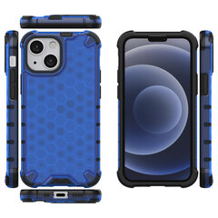 Honeycomb Case armor cover with TPU Bumper for iPhone 13 mini blue (Light blue || Niebieski) hind ja info | Telefoni kaaned, ümbrised | kaup24.ee