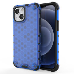 Honeycomb Case armor cover with TPU Bumper for iPhone 13 mini blue (Light blue || Niebieski) цена и информация | Чехлы для телефонов | kaup24.ee