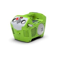 Компрессор Greenworks G40AC - 4100802, 40В, без аккумулятора цена и информация | Компрессоры | kaup24.ee