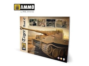 AMMO MIG - Tiger Ausf.E – VISUAL MODELERS GUIDE (MULTILINGUAL), AMIG6024 hind ja info | Liimitavad mudelid | kaup24.ee