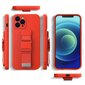 Rope case gel TPU airbag case cover with lanyard for iPhone 8 Plus / iPhone 7 Plus red (Red) hind ja info | Telefoni kaaned, ümbrised | kaup24.ee