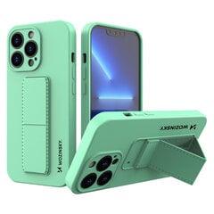 Wozinsky Kickstand Case silicone case with stand for iPhone 13 Pro mint (Mint) hind ja info | Telefoni kaaned, ümbrised | kaup24.ee