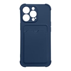 Card Armor Case cover for iPhone 13 Pro card wallet Air Bag armored housing navy blue (Navy Blue) hind ja info | Telefoni kaaned, ümbrised | kaup24.ee