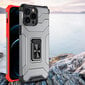 Crystal Ring Case Kickstand Tough Rugged Cover for iPhone 11 Pro Max red (Red) цена и информация | Telefoni kaaned, ümbrised | kaup24.ee