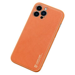 Dux Ducis Yolo elegant case made of soft TPU and PU leather for iPhone 13 Pro orange (Orange) hind ja info | Telefoni kaaned, ümbrised | kaup24.ee