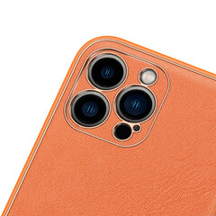 Dux Ducis Yolo elegant case made of soft TPU and PU leather for iPhone 13 Pro Max orange (Orange) hind ja info | Telefoni kaaned, ümbrised | kaup24.ee