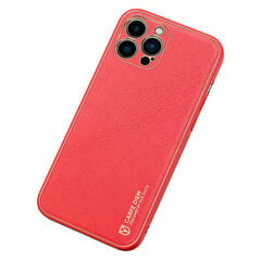 Dux Ducis Yolo elegant case made of soft TPU and PU leather for iPhone 13 Pro Max red (Red) hind ja info | Telefoni kaaned, ümbrised | kaup24.ee