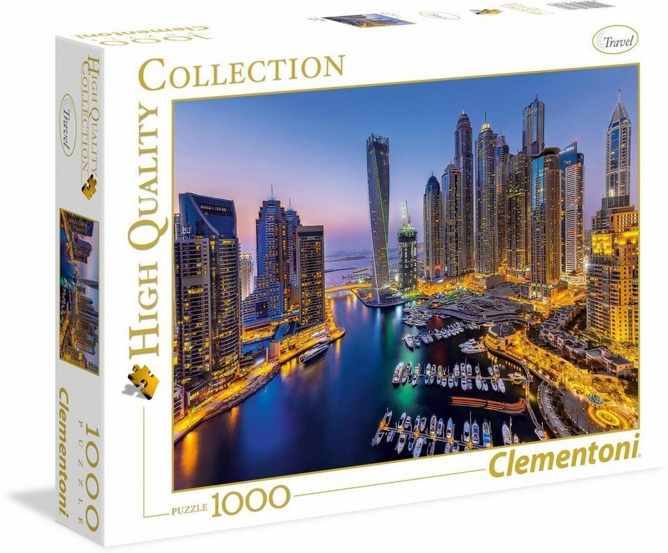 Pusle Clementoni Dubai, 1000 tk hind ja info | Pusled | kaup24.ee