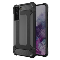 Hybrid Armor Case Tough Rugged Cover for Samsung Galaxy S22 Ultra black hind ja info | Telefoni kaaned, ümbrised | kaup24.ee