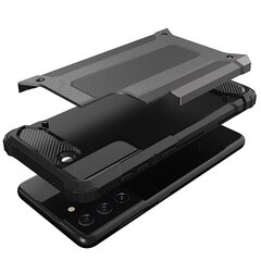 Hybrid Armor Case Tough Rugged Cover for Samsung Galaxy S22 Ultra black hind ja info | Telefoni kaaned, ümbrised | kaup24.ee