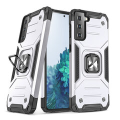 Wozinsky Ring Armor tough hybrid case cover + magnetic holder for Samsung Galaxy S22 silver (Silver) цена и информация | Чехлы для телефонов | kaup24.ee