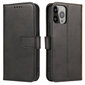 Magnet Case elegant bookcase type case with kickstand for iPhone 13 Pro Max black (Black) hind ja info | Telefoni kaaned, ümbrised | kaup24.ee