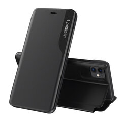 Eco Leather View Case elegant bookcase type case with kickstand for iPhone 13 Pro black (Black) hind ja info | Telefoni kaaned, ümbrised | kaup24.ee