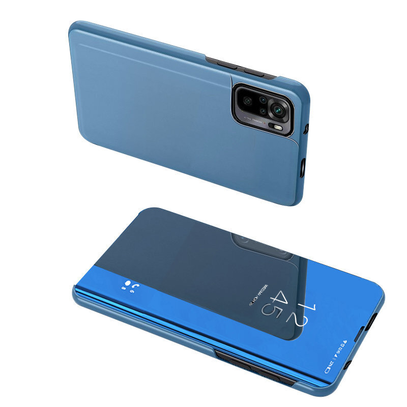 Clear View Case cover for Xiaomi Redmi Note 10 5G / Poco M3 Pro blue (Light blue || Niebieski) цена и информация | Telefoni kaaned, ümbrised | kaup24.ee