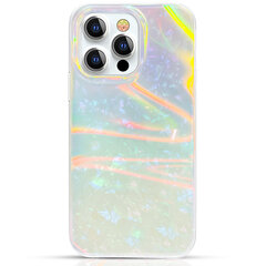 Kingxbar Shell Series luxury elegant phone case for iPhone 13 Pro pearl-mint (Perłowy || Mint) hind ja info | Telefoni kaaned, ümbrised | kaup24.ee