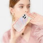 Kingxbar Shell Series luxury elegant phone case for iPhone 13 Pro pearl-pink (Perłowy || Pink) цена и информация | Telefoni kaaned, ümbrised | kaup24.ee