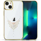 Kingxbar Sky Series luxury case with Swarovski crystals for iPhone 13 Pro gold (Dew) (Gold) цена и информация | Telefoni kaaned, ümbrised | kaup24.ee