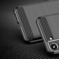 Carbon Case Flexible TPU Cover for Samsung Galaxy S22 black цена и информация | Telefoni kaaned, ümbrised | kaup24.ee