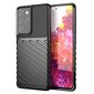 Thunder Case flexible armored cover for Samsung Galaxy S22 Ultra black (Black) hind ja info | Telefoni kaaned, ümbrised | kaup24.ee