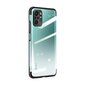 Clear Color Case Gel TPU Electroplating frame Cover for Xiaomi Redmi Note 10 5G / Poco M3 Pro black (Black) цена и информация | Telefoni kaaned, ümbrised | kaup24.ee