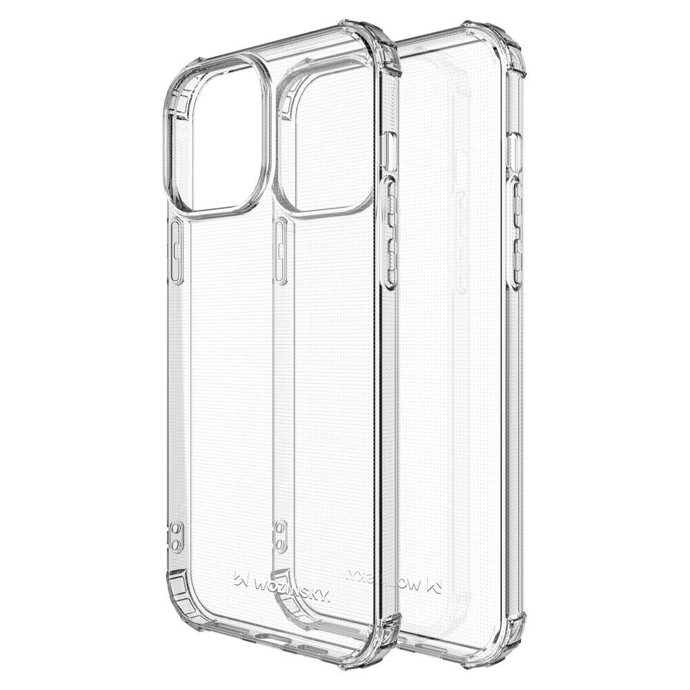 Wozinsky Anti Shock durable case with Military Grade Protection for iPhone 13 Pro Max transparent (Transparent \ iPhone 13 Pro Max) цена и информация | Telefoni kaaned, ümbrised | kaup24.ee