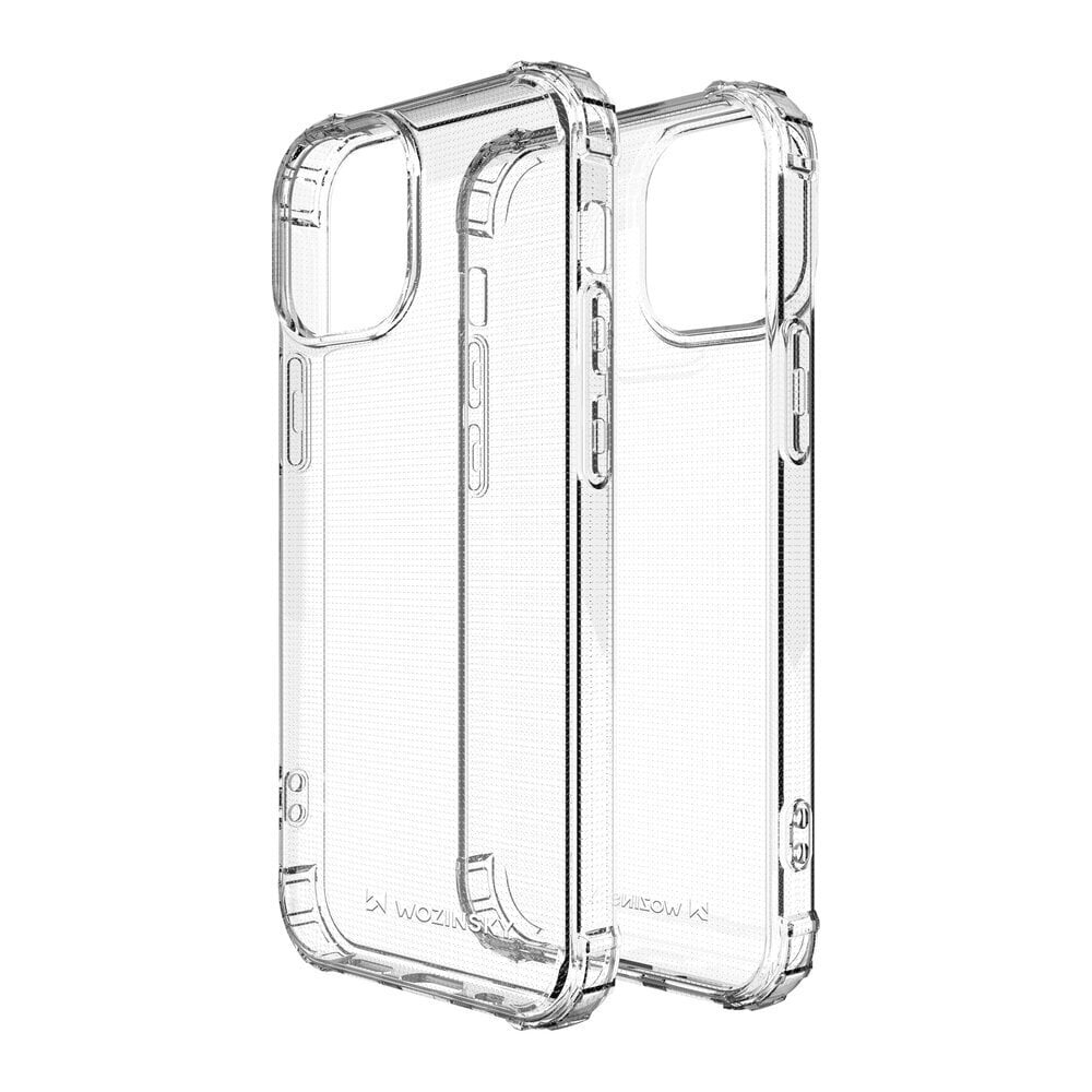 Wozinsky Anti Shock durable case with Military Grade Protection for iPhone 13 mini transparent (Transparent \ iPhone 13 mini) цена и информация | Telefoni kaaned, ümbrised | kaup24.ee