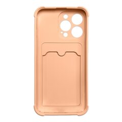 Card Armor Case cover for iPhone XR card wallet Air Bag armored housing pink (Pink) цена и информация | Чехлы для телефонов | kaup24.ee