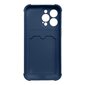 Card Armor Case cover for iPhone XS Max card wallet Air Bag armored housing navy blue (Navy Blue) цена и информация | Telefoni kaaned, ümbrised | kaup24.ee