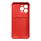 Card Armor Case cover for iPhone 11 Pro card wallet Air Bag armored housing red (Red) hind ja info | Telefoni kaaned, ümbrised | kaup24.ee