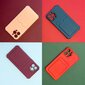 Card Armor Case cover for Xiaomi Redmi Note 10 / Redmi Note 10S card wallet Air Bag armored housing raspberry (Malinowy) hind ja info | Telefoni kaaned, ümbrised | kaup24.ee