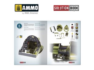 AMMO MIG - How to Paint WWII US Navy Late Aircraft SOLUTION BOOK, AMIG6523 hind ja info | Liimitavad mudelid | kaup24.ee